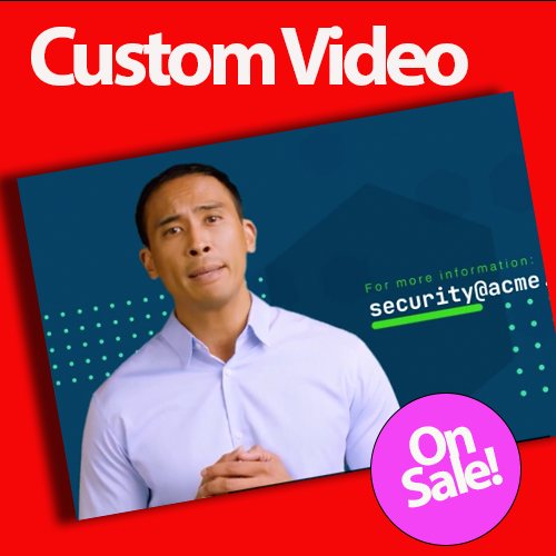 Custom promo video