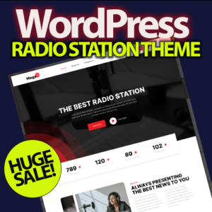 Premium WordPress Radio Station Theme