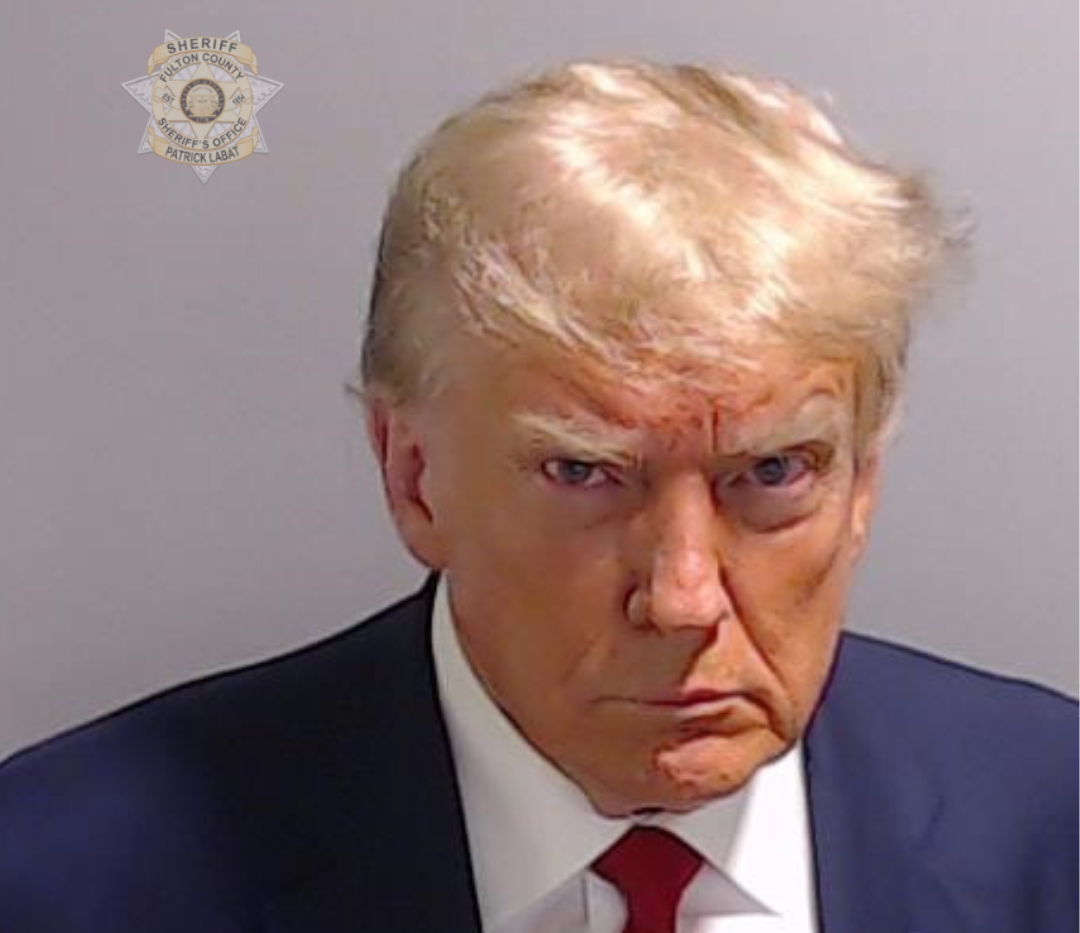 Donald Trump's mug shot from Georgia