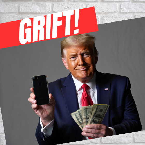 A President’s Shameless Cash Grab
